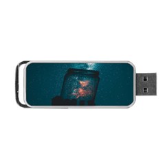 Swimming  Portable Usb Flash (two Sides) by artworkshop