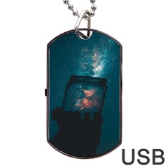 Sweming Dog Tag Usb Flash (two Sides) by artworkshop