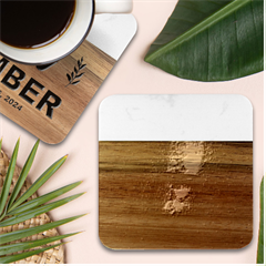 Sweming Marble Wood Coaster (square)