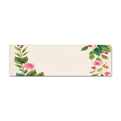 Watercolor Flower Sticker (bumper) by artworkshop