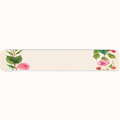 Watercolor Flower Small Bar Mat by artworkshop