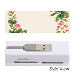 Watercolor Flower Memory Card Reader (stick) by artworkshop