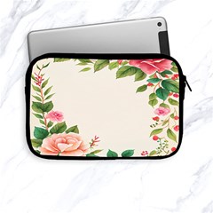 Watercolor Flower Apple Ipad Mini Zipper Cases by artworkshop