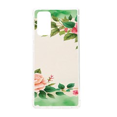 Watercolor Flower Samsung Galaxy Note 20 Tpu Uv Case by artworkshop