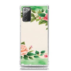 Watercolor Flower Samsung Galaxy Note 20 Tpu Uv Case by artworkshop