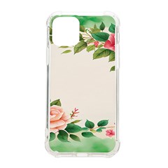 Watercolor Flower Iphone 11 Pro 5 8 Inch Tpu Uv Print Case by artworkshop