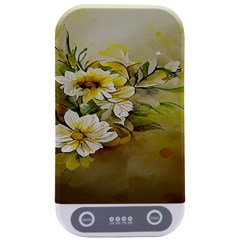 Watercolor Yellow And-white Flower Background Sterilizers by artworkshop