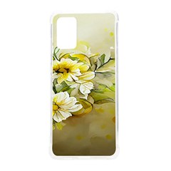 Watercolor Yellow And-white Flower Background Samsung Galaxy S20plus 6 7 Inch Tpu Uv Case by artworkshop