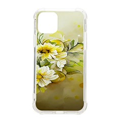 Watercolor Yellow And-white Flower Background Iphone 11 Pro 5 8 Inch Tpu Uv Print Case