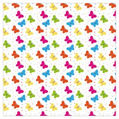 Butterfly Pattern Design Wallpaper Background Lightweight Scarf  by Ravend