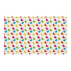 Butterfly Pattern Design Wallpaper Background Banner And Sign 5  X 3 