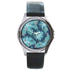 Graphic Design Wallpaper Abstract Round Metal Watch by Ravend