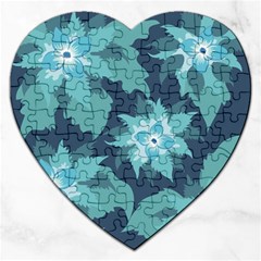 Graphic Design Wallpaper Abstract Jigsaw Puzzle (heart) by Ravend