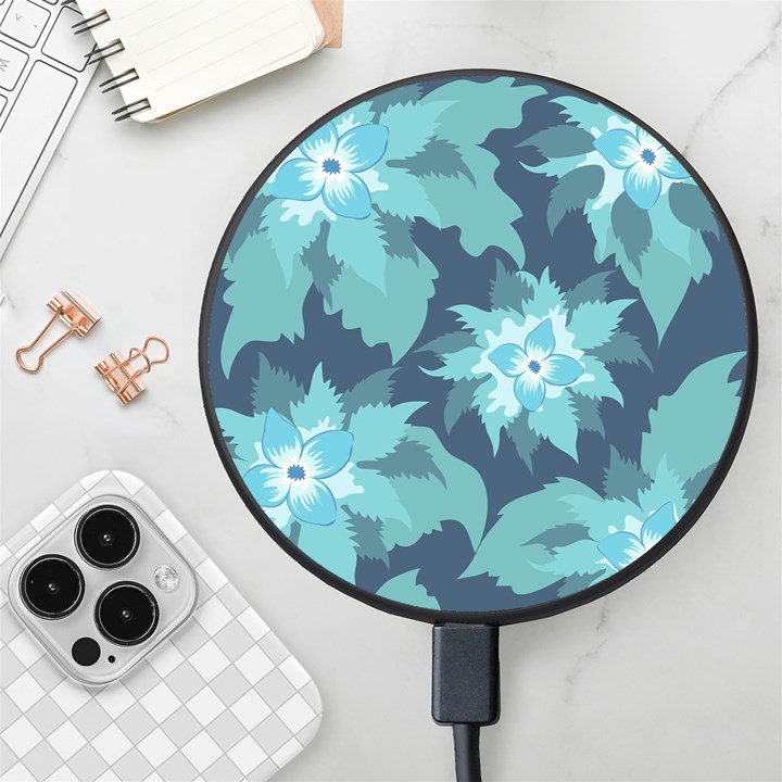 Graphic Design Wallpaper Abstract Wireless Fast Charger(Black)