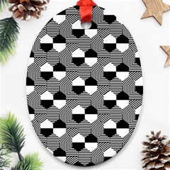 Geometric Pattern Line Form Texture Structure Ornament (oval) by Ravend