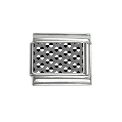 Geometric Pattern Line Form Texture Structure Italian Charm (9mm) by Ravend