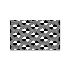 Geometric Pattern Line Form Texture Structure Sticker (rectangular) by Ravend