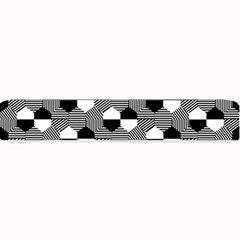 Geometric Pattern Line Form Texture Structure Small Bar Mat by Ravend