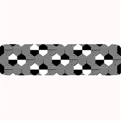 Geometric Pattern Line Form Texture Structure Large Bar Mat by Ravend