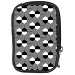 Geometric Pattern Line Form Texture Structure Compact Camera Leather Case Front