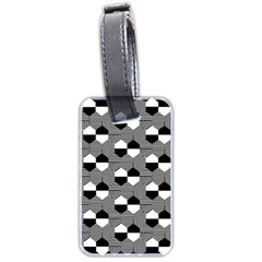 Geometric Pattern Line Form Texture Structure Luggage Tag (two Sides) by Ravend