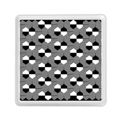 Geometric Pattern Line Form Texture Structure Memory Card Reader (square) by Ravend