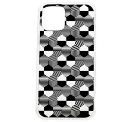 Geometric Pattern Line Form Texture Structure Iphone 12 Pro Max Tpu Uv Print Case