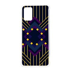 Line Square Pattern Violet Blue Yellow Design Samsung Galaxy S20plus 6 7 Inch Tpu Uv Case