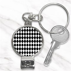 Fabric Pattern Seamless Pattern Vintage Thai Pattern Nail Clippers Key Chain