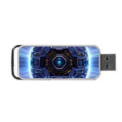 Ai Generated Digital Technology Computer Internet Portable Usb Flash (one Side) by Ravend