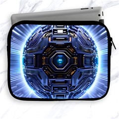 Ai Generated Digital Technology Computer Internet Apple Ipad 2/3/4 Zipper Cases by Ravend