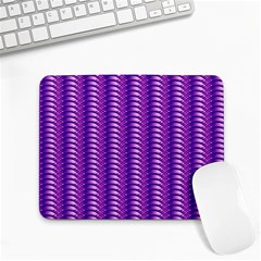 Purple Textile Vibrant Decor 3d Small Mousepad by Ravend