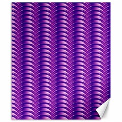 Purple Textile Vibrant Decor 3d Canvas 8  X 10  by Ravend