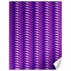 Purple Textile Vibrant Decor 3d Canvas 12  X 16  by Ravend