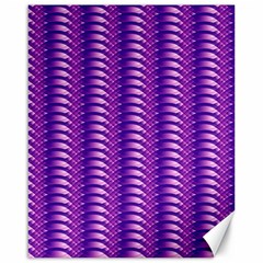 Purple Textile Vibrant Decor 3d Canvas 16  X 20  by Ravend