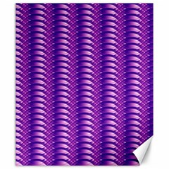 Purple Textile Vibrant Decor 3d Canvas 20  X 24  by Ravend