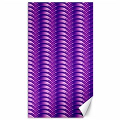 Purple Textile Vibrant Decor 3d Canvas 40  X 72  by Ravend