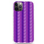 Purple Textile Vibrant Decor 3d iPhone 12 Pro max TPU UV Print Case Front