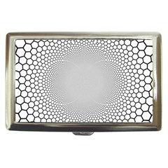 Hexagon Honeycombs Pattern Structure Abstract Cigarette Money Case by Ravend