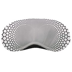 Hexagon Honeycombs Pattern Structure Abstract Sleeping Mask by Ravend