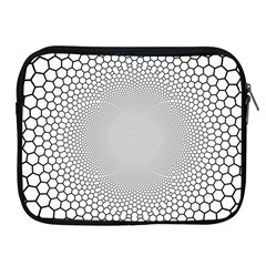 Hexagon Honeycombs Pattern Structure Abstract Apple Ipad 2/3/4 Zipper Cases by Ravend