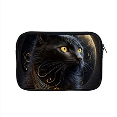 Ai Generated Cat Moon Feline Cute Apple Macbook Pro 15  Zipper Case by Ravend