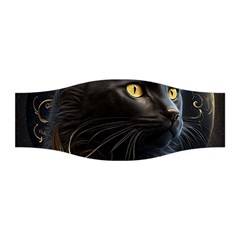 Ai Generated Cat Moon Feline Cute Stretchable Headband by Ravend