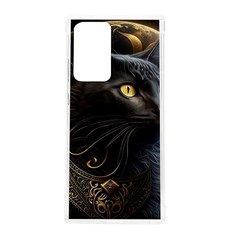 Ai Generated Cat Moon Feline Cute Samsung Galaxy Note 20 Ultra Tpu Uv Case