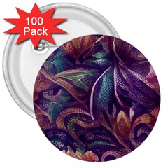 Abstract African Art Art Backdrop Background 3  Buttons (100 pack) 