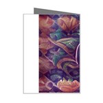 Abstract African Art Art Backdrop Background Mini Greeting Card Right