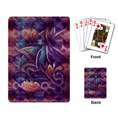 Abstract African Art Art Backdrop Background Playing Cards Single Design (Rectangle)