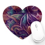 Abstract African Art Art Backdrop Background Heart Mousepad Front