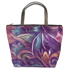 Abstract African Art Art Backdrop Background Bucket Bag by Ravend