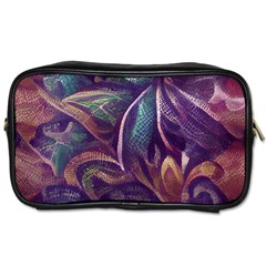 Abstract African Art Art Backdrop Background Toiletries Bag (One Side)